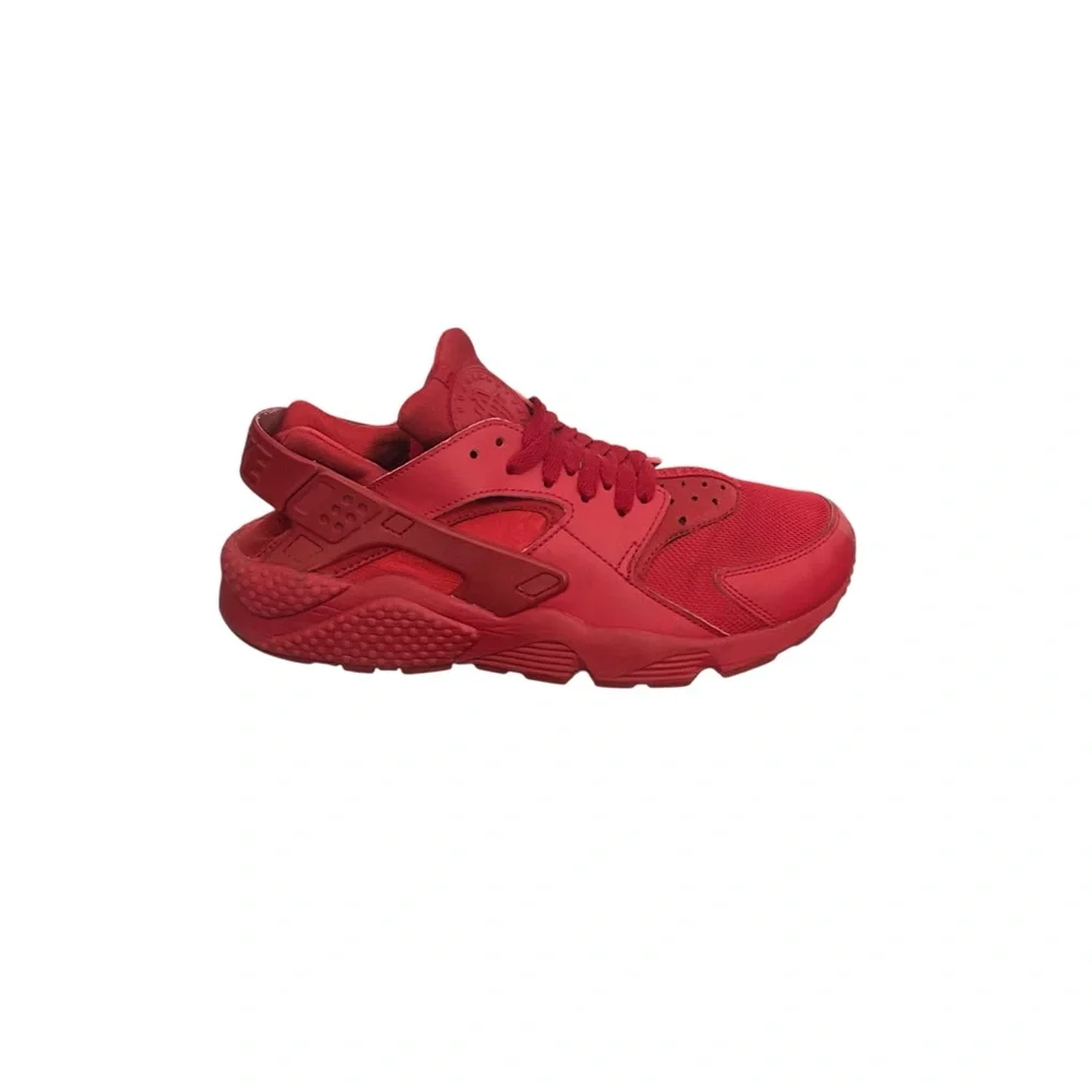 Nike Men’s Air Huarache Run 318429-660 Red Sneakers Size 9.5 - Picture 10 of 12